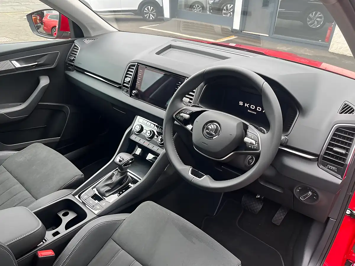 Used 2024 Skoda Karoq Se L Red - Interior and Exterior details 15