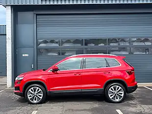 Used 2024 Skoda Karoq Se L Red - Interior and Exterior details 3