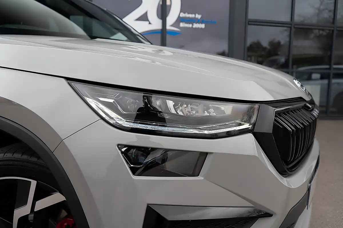 Used 2024 Skoda Kodiaq VRS Meteor Grey - Interior and Exterior details 14