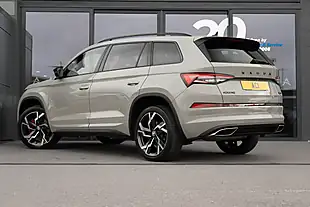 Used 2024 Skoda Kodiaq VRS Meteor Grey - Interior and Exterior details 3
