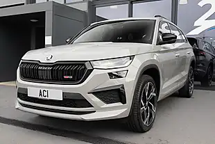 Used 2024 Skoda Kodiaq VRS Meteor Grey - Interior and Exterior details 9