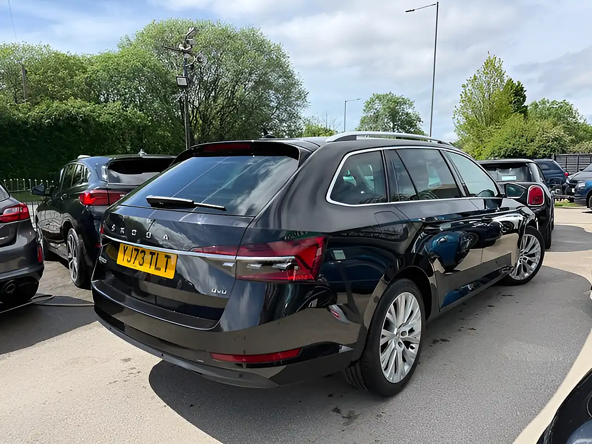 Used 2024 Skoda Superb Se L Black - Interior and Exterior details 2