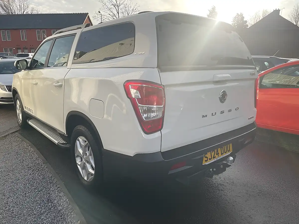 Used 2024 Ssangyong Musso Rebel Grand White - Interior and Exterior details 6
