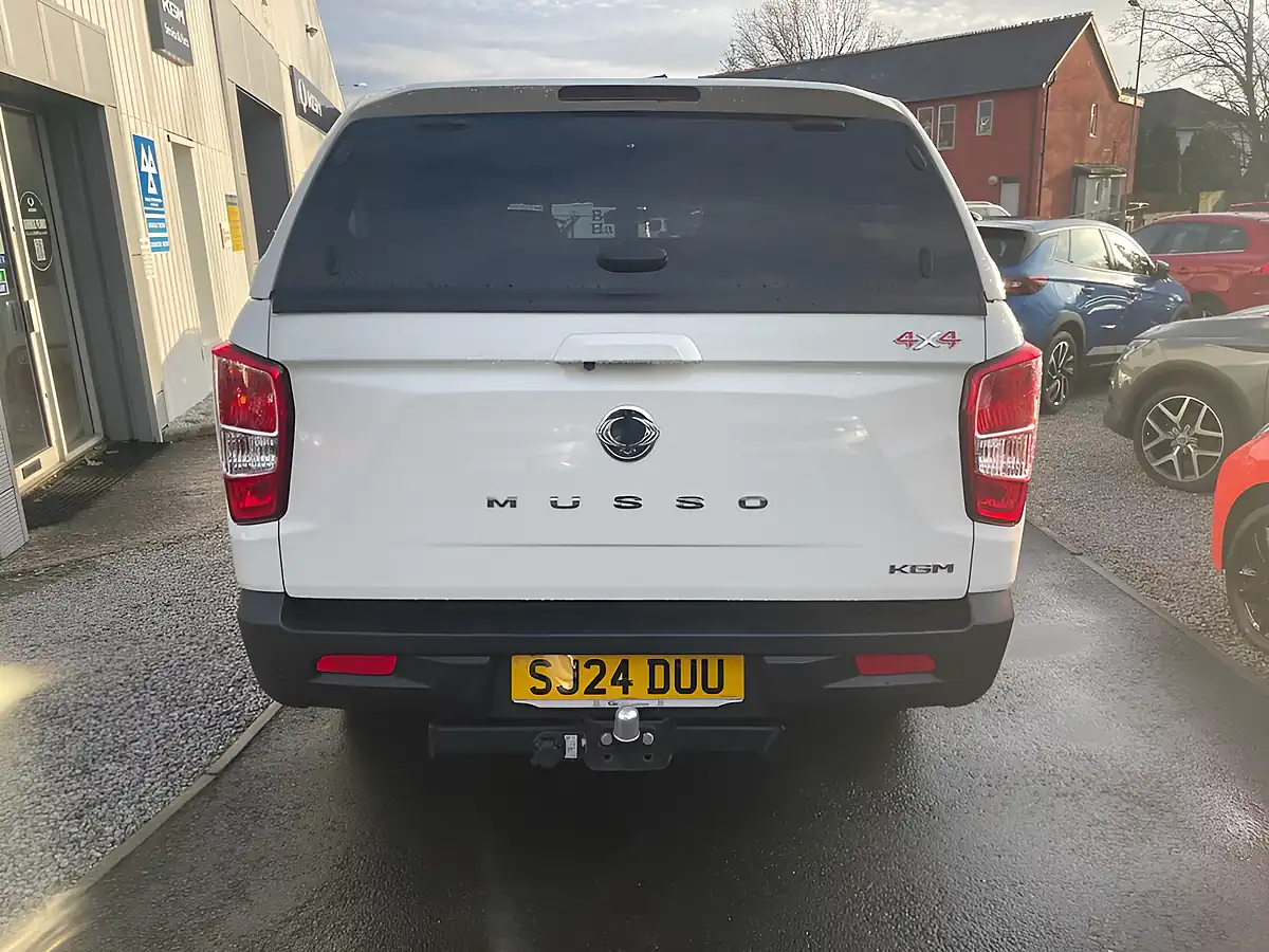 Used 2024 Ssangyong Musso Rebel Grand White - Interior and Exterior details 7