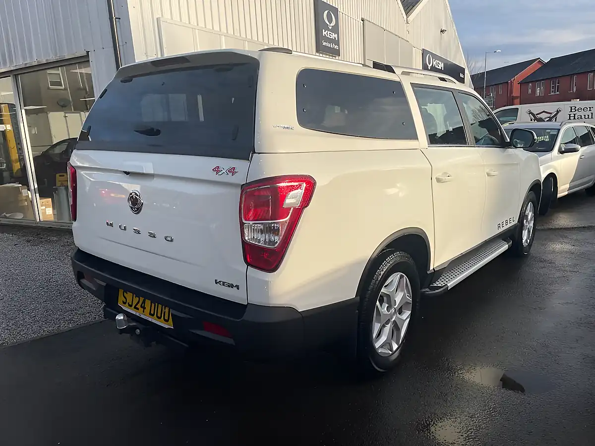 Used 2024 Ssangyong Musso Rebel Grand White - Interior and Exterior details 8