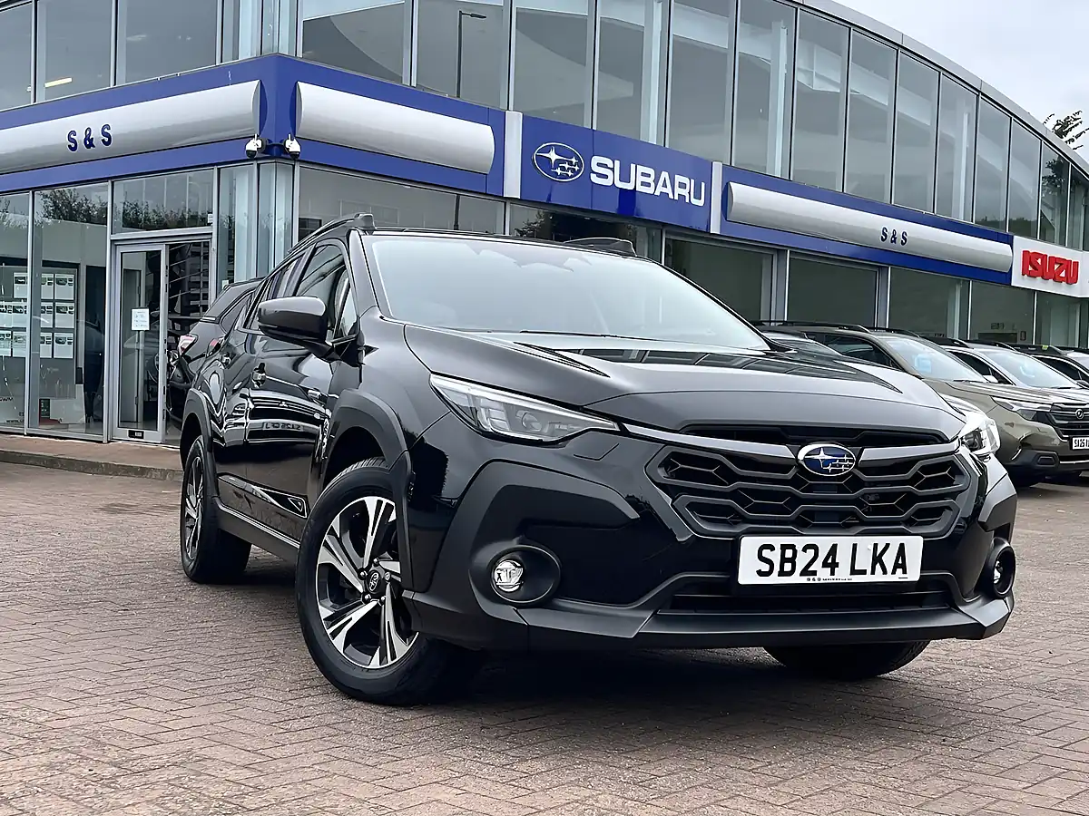 Used 2024 Subaru Crosstrek Limited Black - Front View