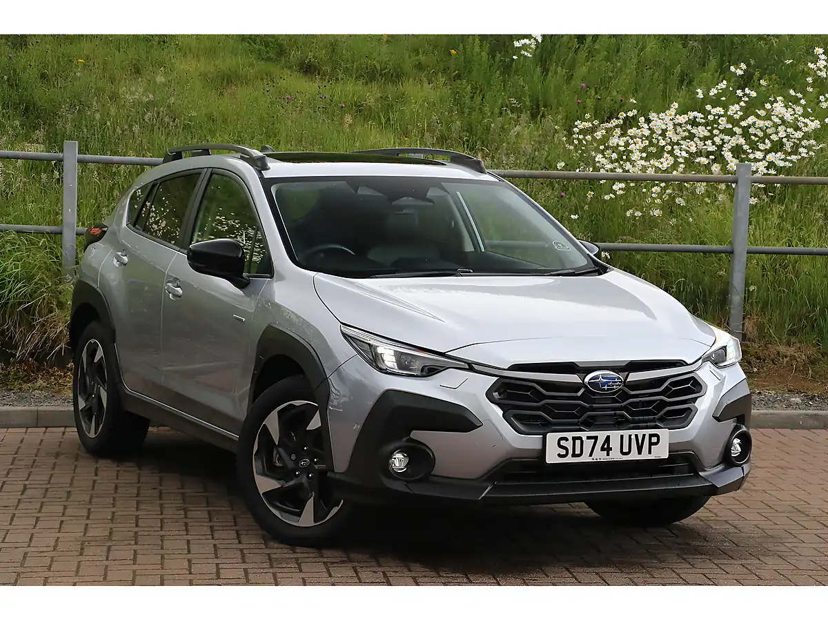 Used 2024 Subaru Crosstrek Touring Silver - Front View