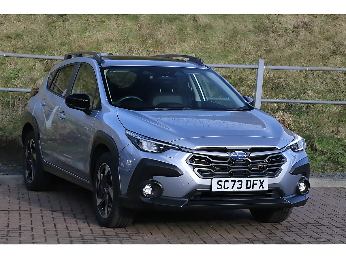 Used 2024 Subaru Crosstrek Touring Silver - Front View