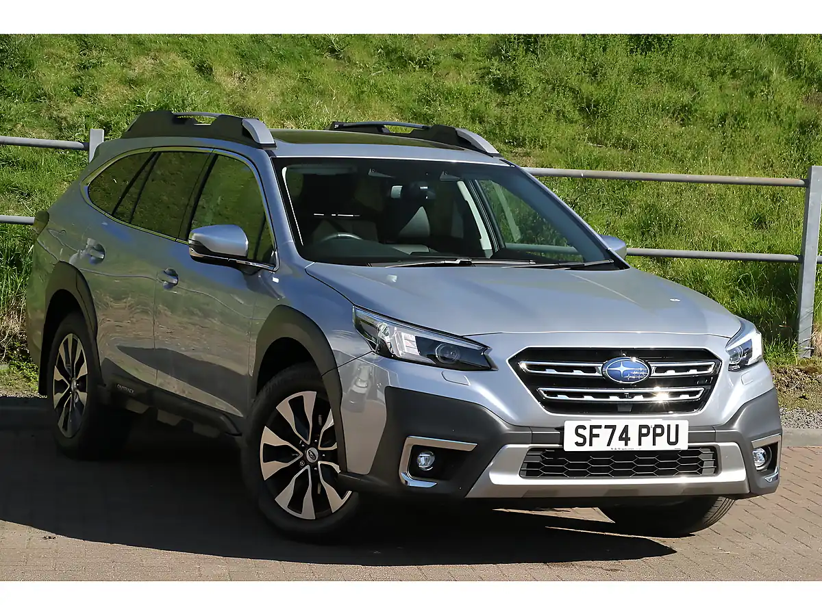 Used 2024 Subaru Outback I Touring Ice Silver - Front View