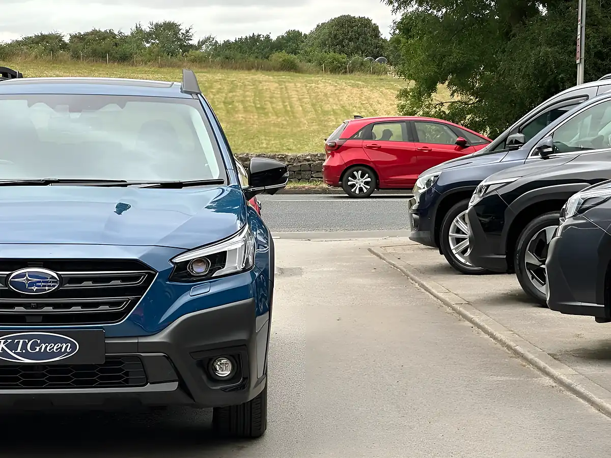 Used 2024 Subaru Outback Touring X Blue - Interior and Exterior details 18