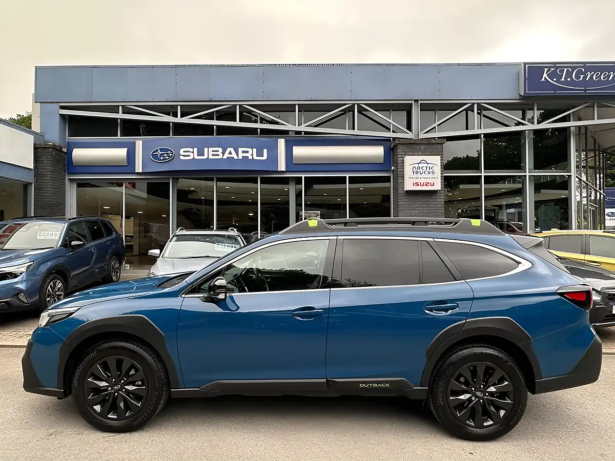 Used 2024 Subaru Outback Touring X Blue - Interior and Exterior details 2