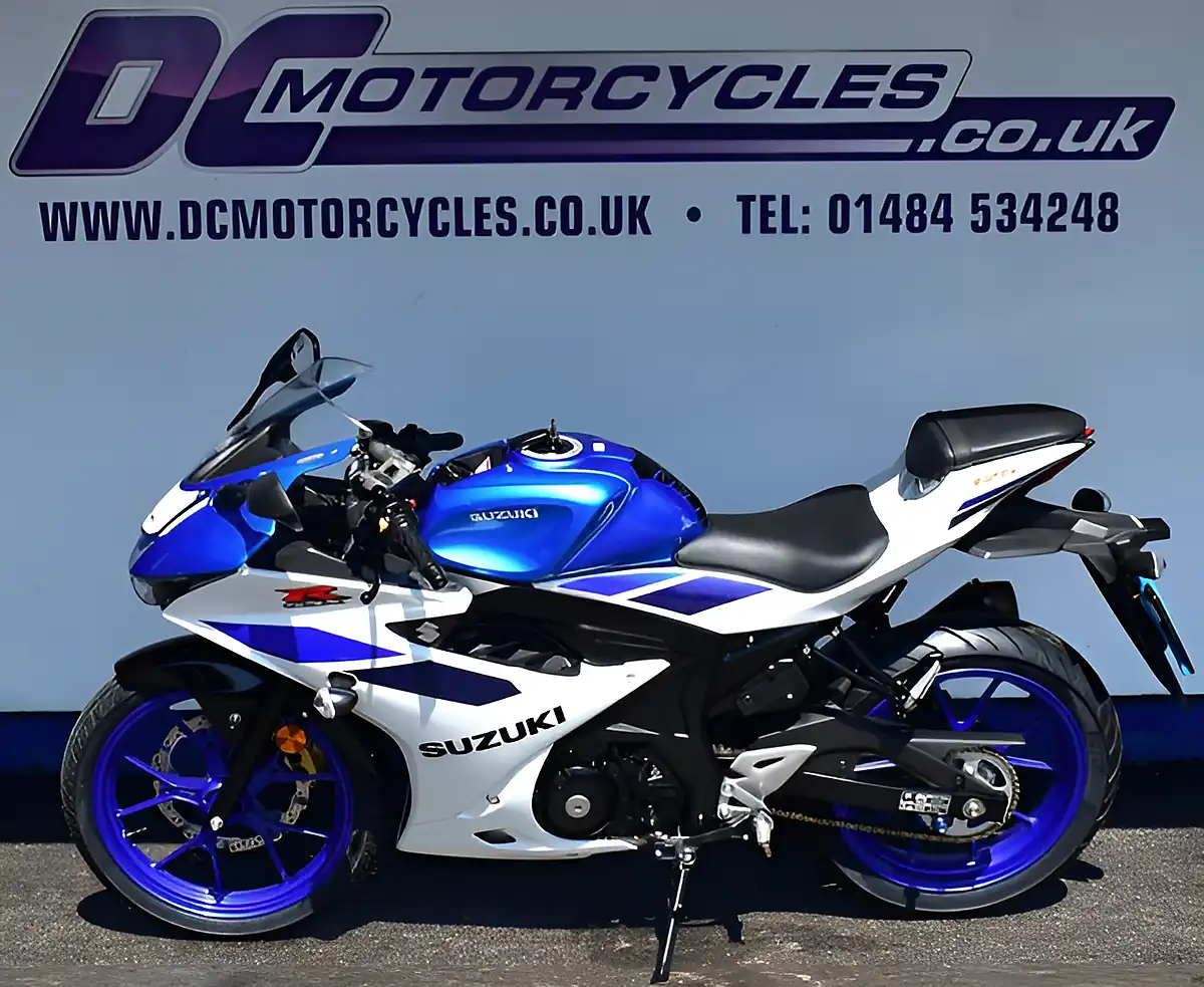Used 2024 Suzuki Gsx-R125 Super Sports White - Front View