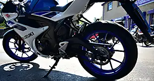 Used 2024 Suzuki Gsx-R125 Super Sports White - Interior and Exterior details 16