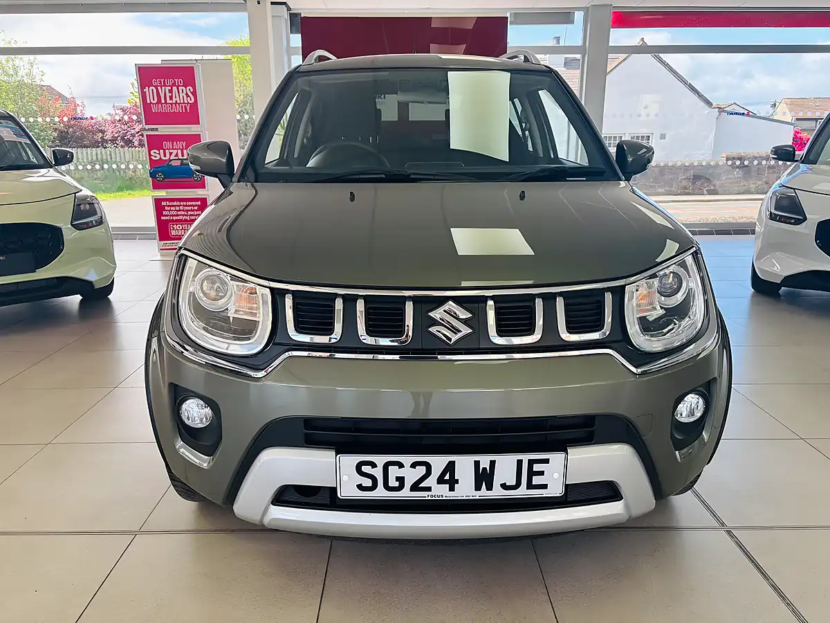 Used 2024 Suzuki Ignis SZ5 Green - Interior and Exterior details 2