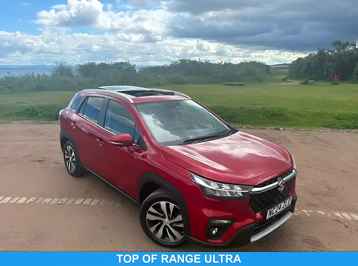 Used 2024 Suzuki S-Cross Ultra Red - Front View