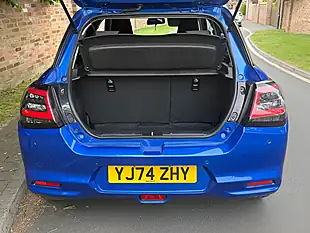Used 2024 Suzuki Swift Motion Blue - Interior and Exterior details 18