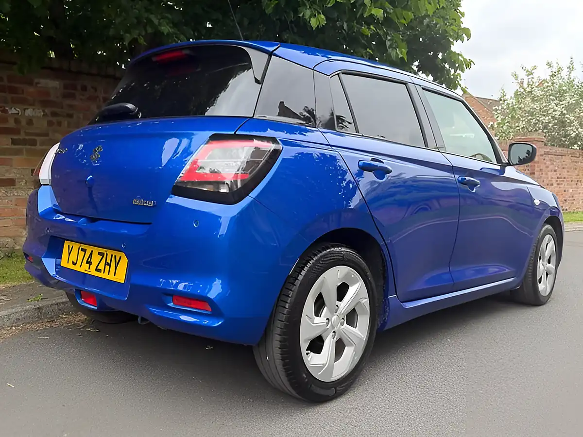 Used 2024 Suzuki Swift Motion Blue - Interior and Exterior details 5