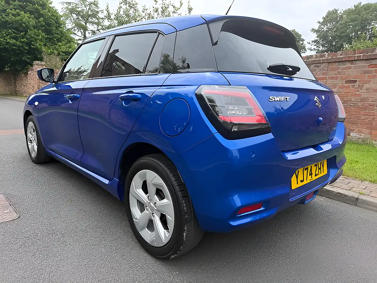 Used 2024 Suzuki Swift Motion Blue - Interior and Exterior details 6