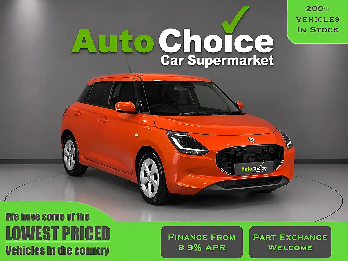 Used 2024 Suzuki Swift Motion Flame Orange Pearl - Front View