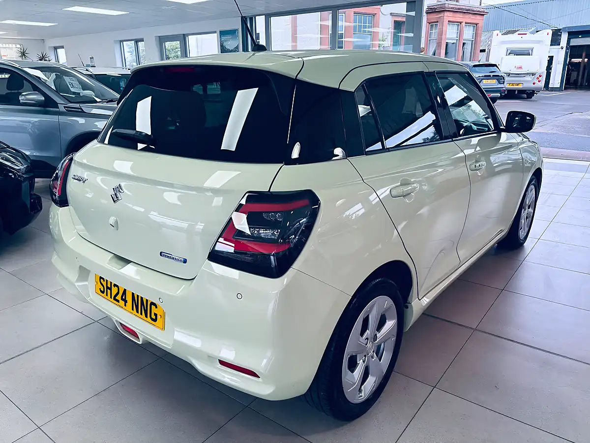 Used 2024 Suzuki Swift Motion Yellow - Interior and Exterior details 5