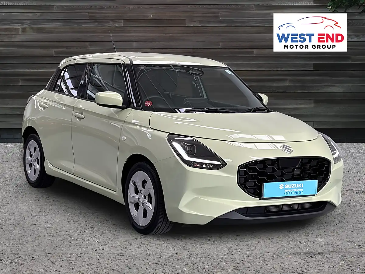 Used 2024 Suzuki Swift Motion Yellow - Front View