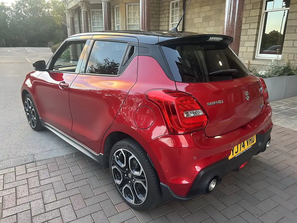 Used 2024 Suzuki Swift Sport Metallic Red - Interior and Exterior details 12