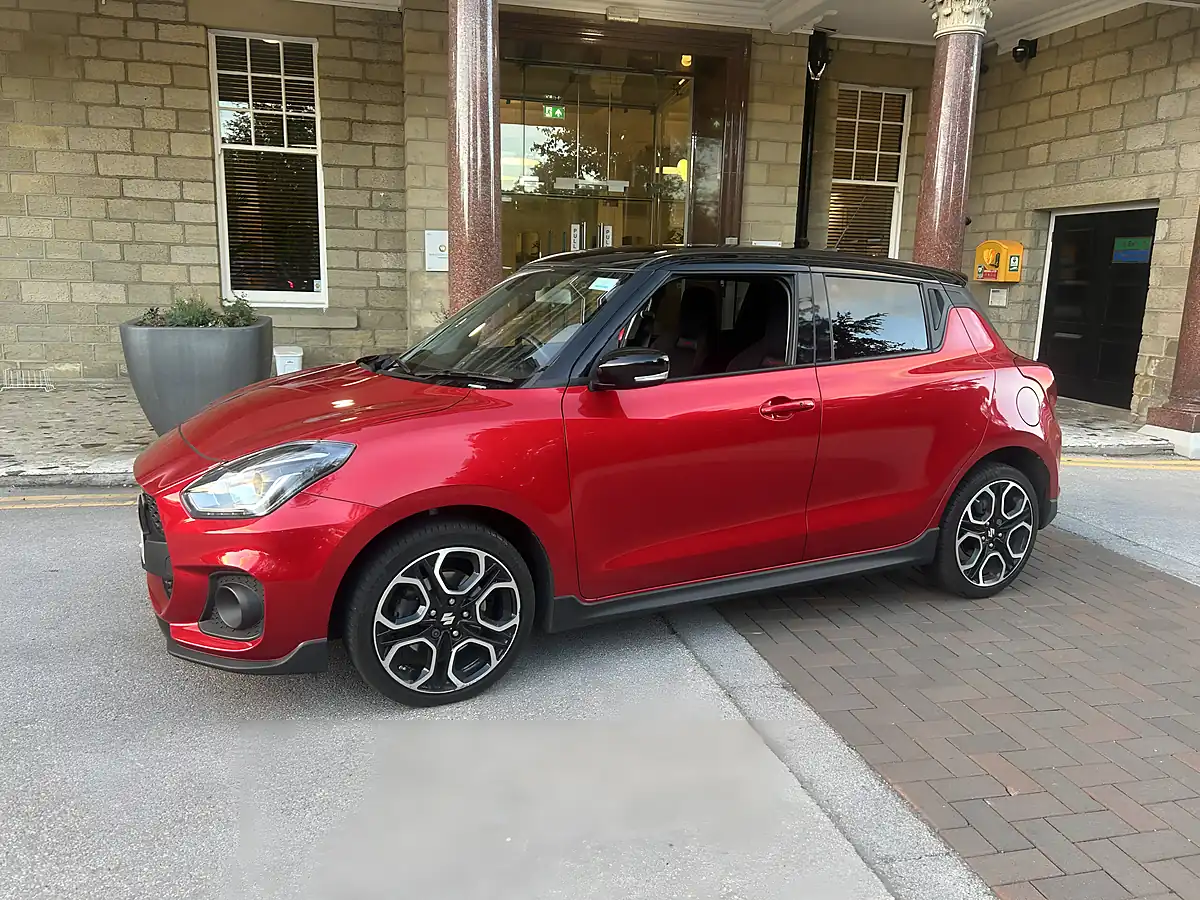 Used 2024 Suzuki Swift Sport Metallic Red - Interior and Exterior details 14