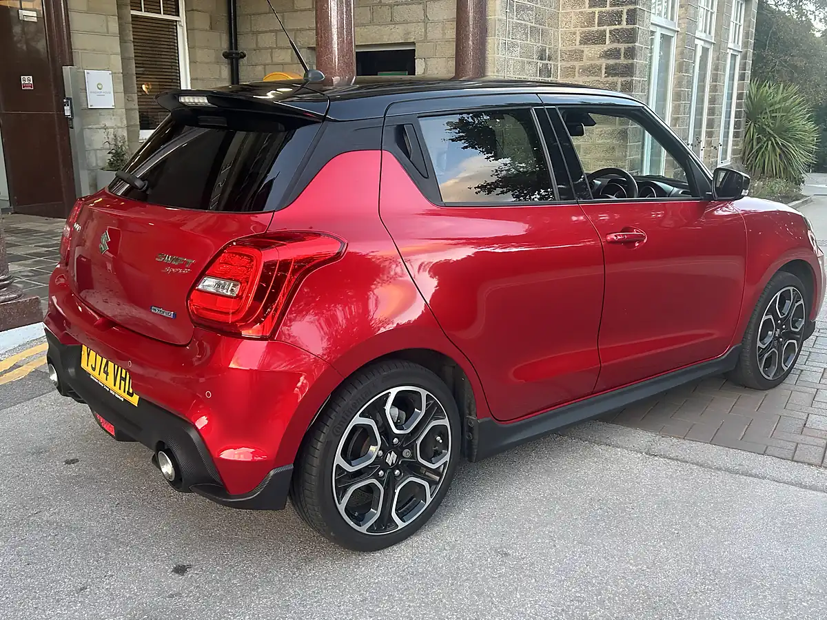 Used 2024 Suzuki Swift Sport Metallic Red - Interior and Exterior details 16