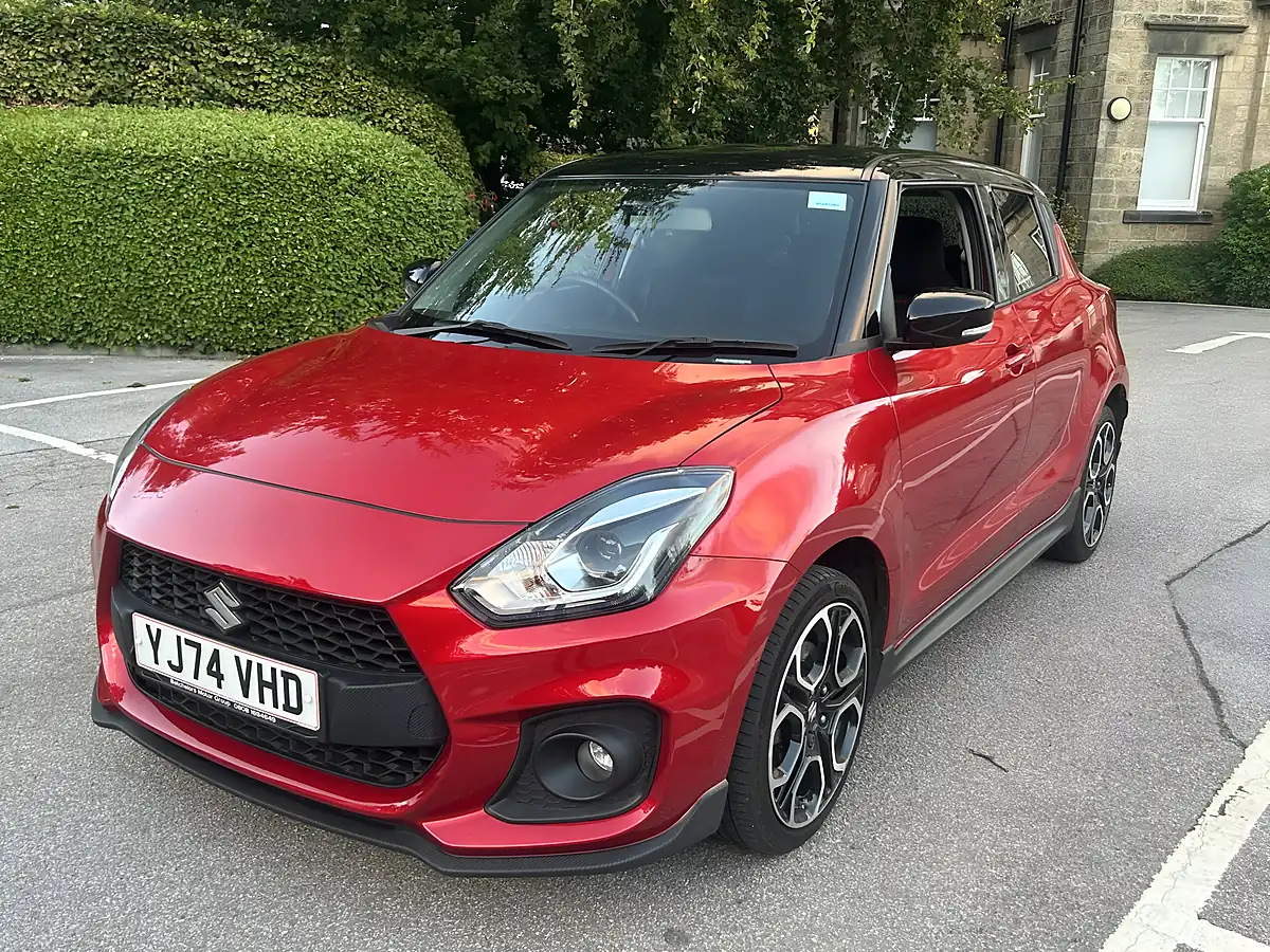 Used 2024 Suzuki Swift Sport Metallic Red - Interior and Exterior details 4