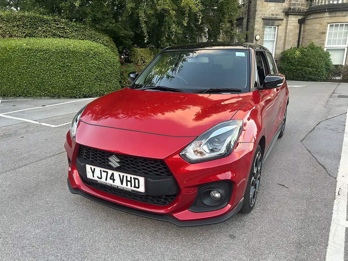Used 2024 Suzuki Swift Sport Metallic Red - Interior and Exterior details 5