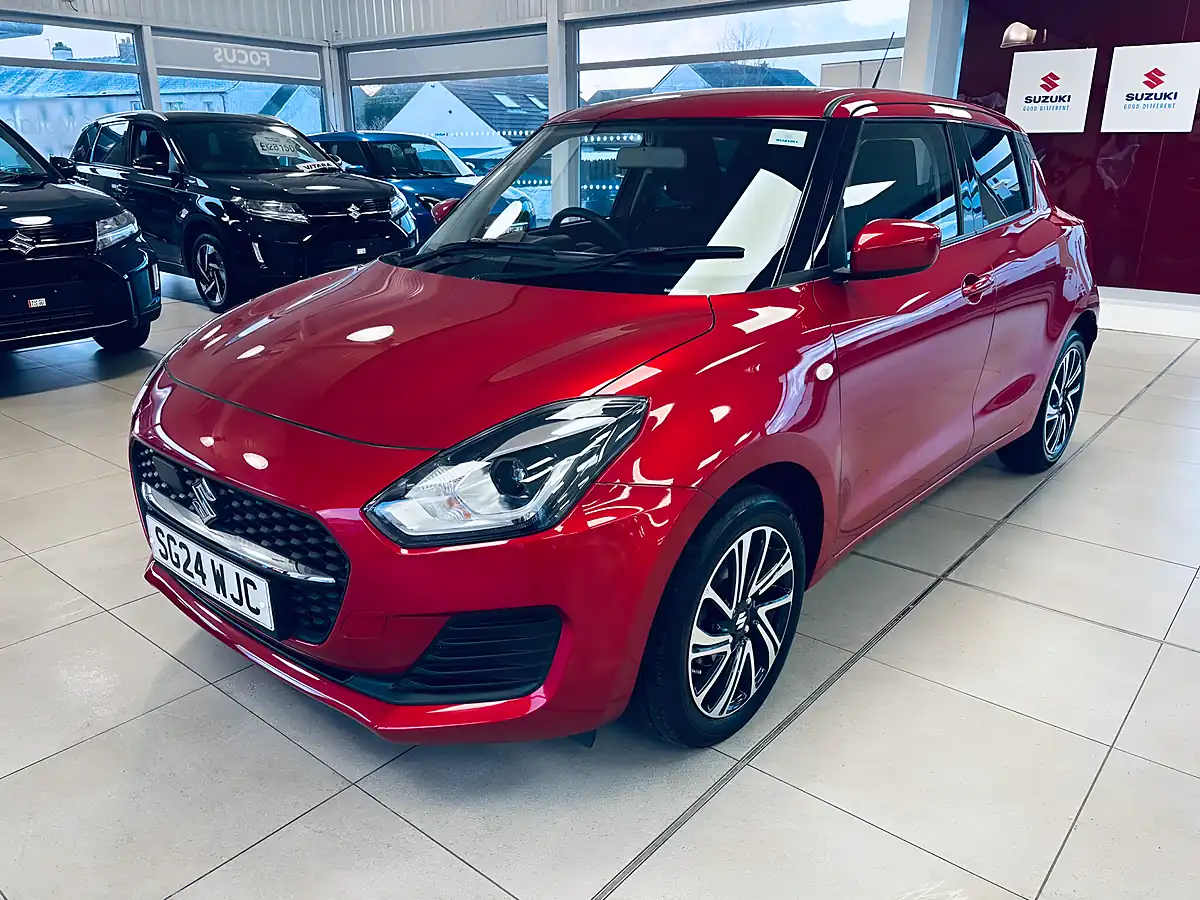 Used 2024 Suzuki Swift Sz-L Red - Interior and Exterior details 2