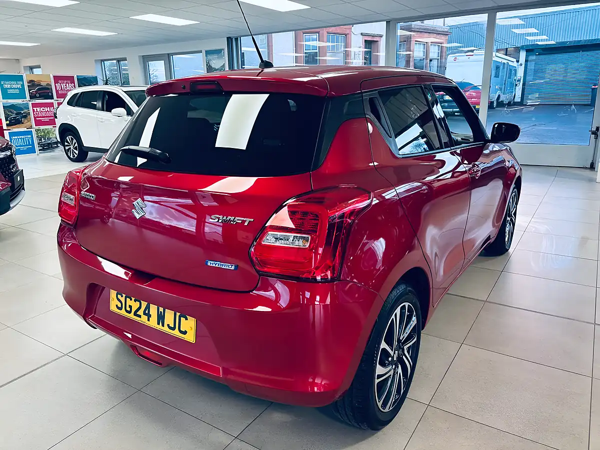 Used 2024 Suzuki Swift Sz-L Red - Interior and Exterior details 4