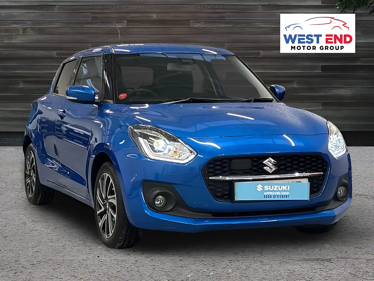 Used 2024 Suzuki Swift SZ5 Blue - Front View