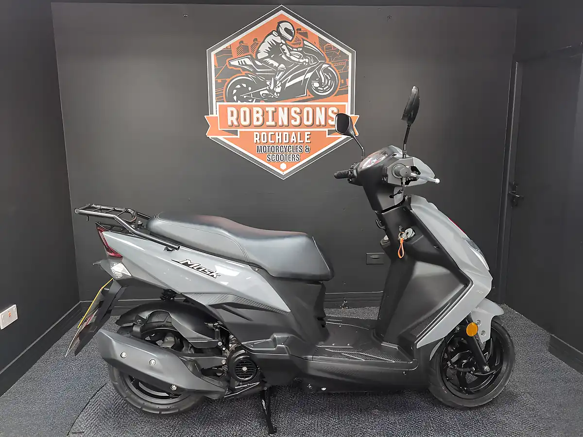 Used 2024 Sym Mask 50 Grey - Front View