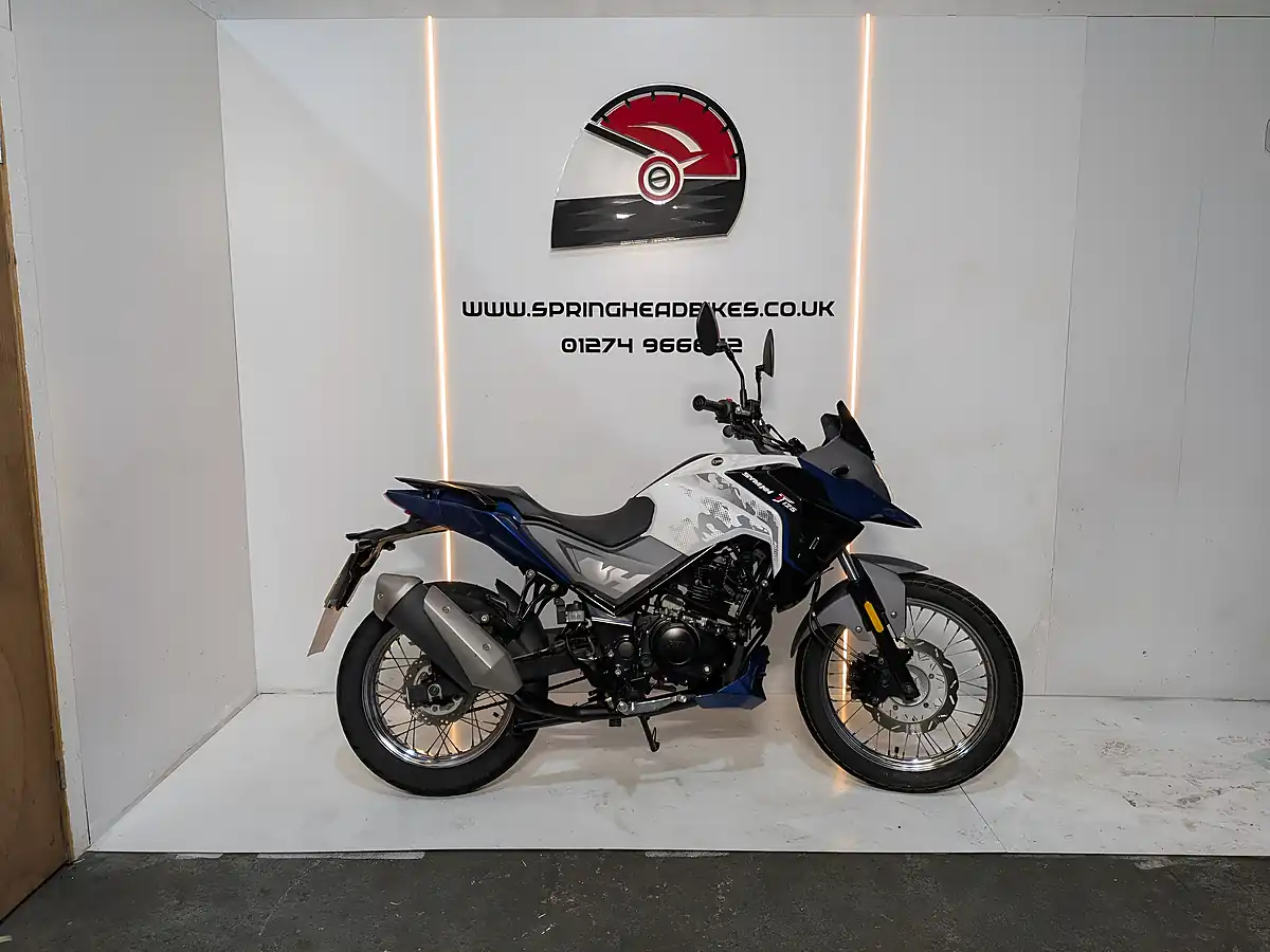Used 2024 Sym Nht 125 Blue - Front View