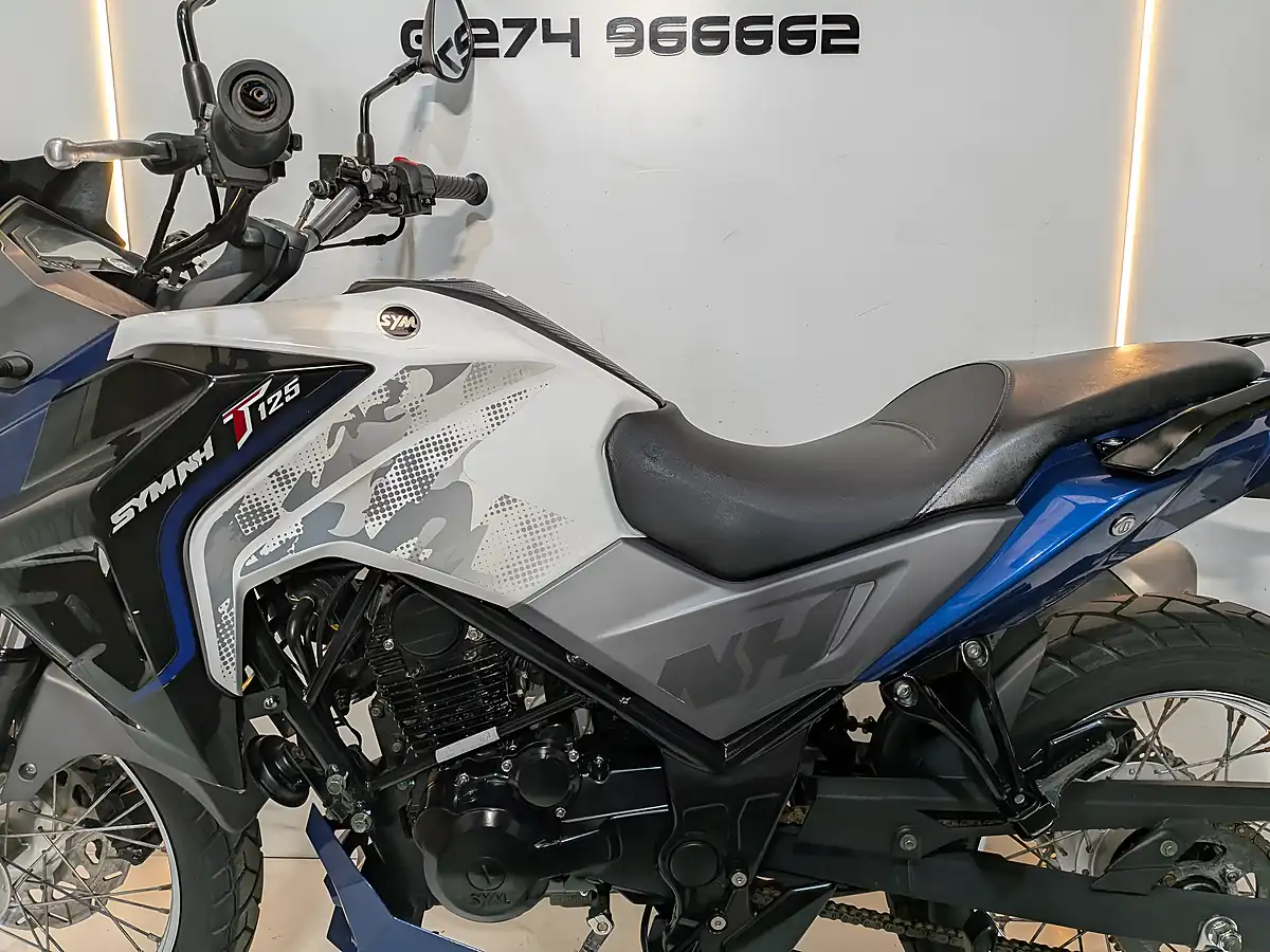 Used 2024 Sym Nht 125 Blue - Interior and Exterior details 16
