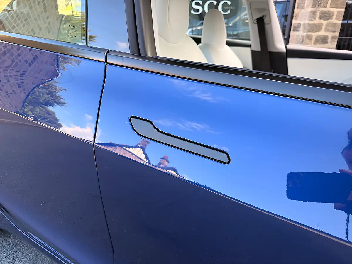 Used 2024 Tesla Model 3 Highland Deep Blue - Interior and Exterior details 12