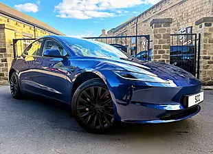 Used 2024 Tesla Model 3 Highland Deep Blue - Interior and Exterior details 4