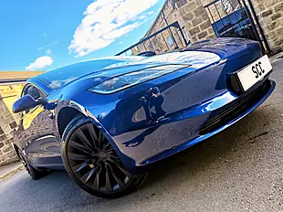 Used 2024 Tesla Model 3 Highland Deep Blue - Interior and Exterior details 5