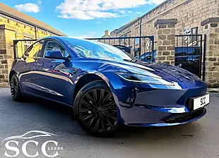 Used 2024 Tesla Model 3 Highland Deep Blue - Interior and Exterior details 6