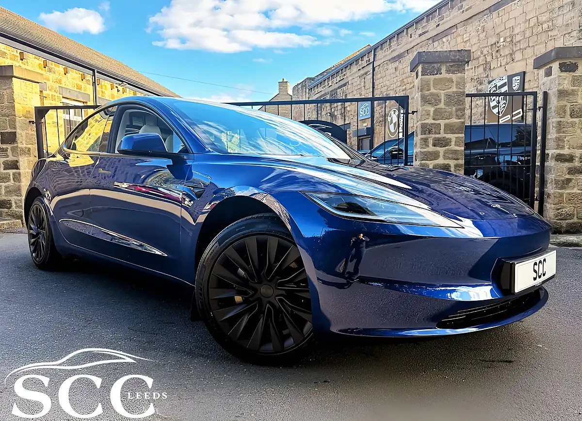 Used 2024 Tesla Model 3 Highland Deep Blue - Interior and Exterior details 6