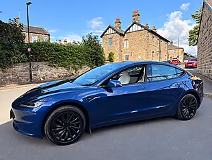 Used 2024 Tesla Model 3 Highland Deep Blue - Interior and Exterior details 9