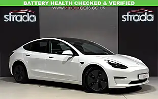 Used 2024 Tesla Model 3 Saloon 4dr White - Interior and Exterior details 3