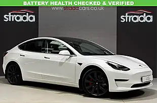 Used 2024 Tesla Model 3 Saloon 4dr White - Interior and Exterior details 6