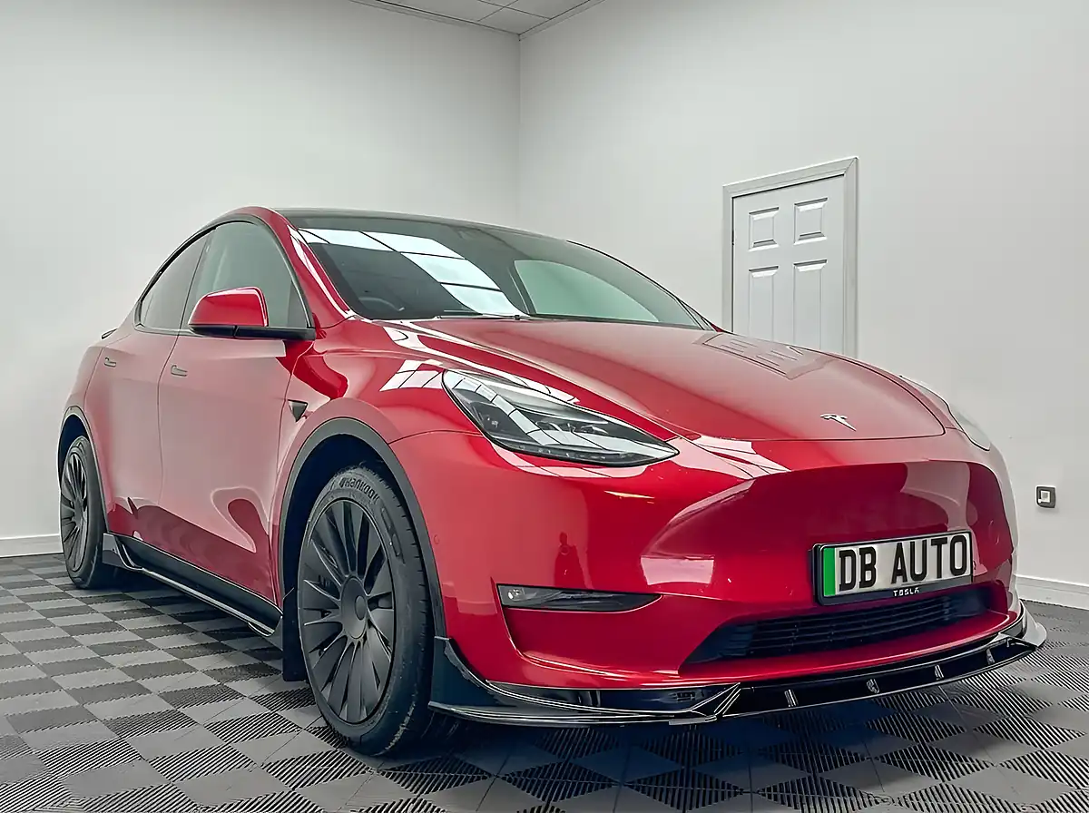 Used 2024 Tesla Model Y Full Aero Kit Red - Interior and Exterior details 10