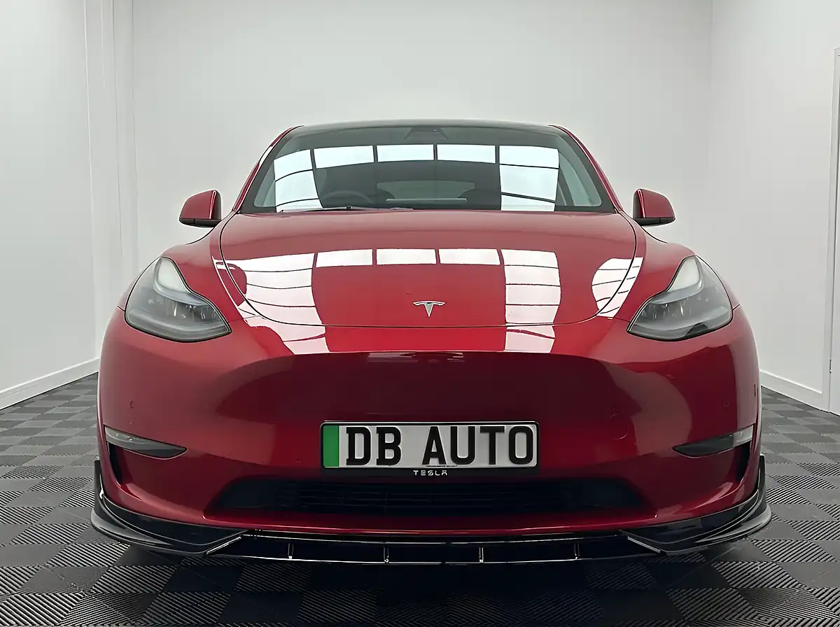 Used 2024 Tesla Model Y Full Aero Kit Red - Interior and Exterior details 12