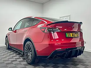 Used 2024 Tesla Model Y Full Aero Kit Red - Interior and Exterior details 8