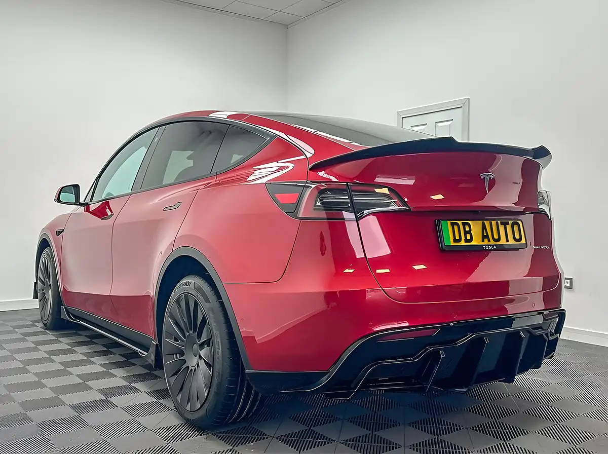 Used 2024 Tesla Model Y Full Aero Kit Red - Interior and Exterior details 8