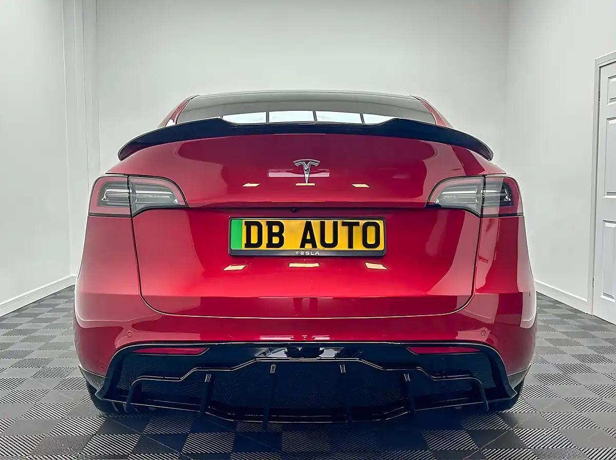 Used 2024 Tesla Model Y Full Aero Kit Red - Interior and Exterior details 9