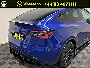 Used 2024 Tesla Model Y Long Range Blue - Interior and Exterior details 4